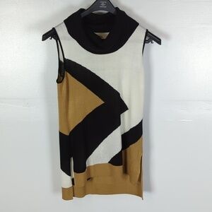 Dana Buchman NWT Cowl Neck Sleevless Sweater